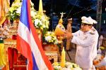 พิธีถวายเครื่องราชสักการะและพิธีจุดเทียนถวายพระพรชัยมงคล