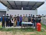 กิจกรรมสุ่มตรวจหาสารเสพติด ประจำปีงบประมาณ 2565